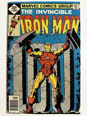 Buy The Invincible Iron Man #100 Marvel Comics (1977) Rare Newsstand VF • 12.05£