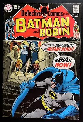 Buy DETECTIVE COMICS #395 F/FV (7.0) - OFF-WHITE PAGES ** Neal Adams' Cover & Art ** • 156.90£