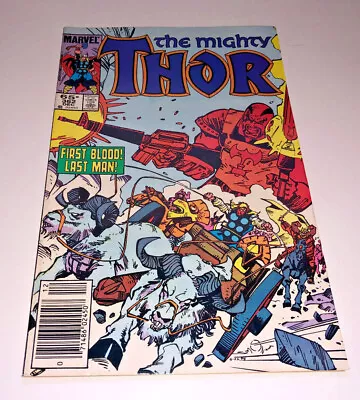 Buy The Might Thor #362 Newsstand Variant Comic Book Marvel Enchantress Executioner • 3.70£