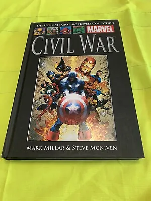 Buy Marvel The Ultimate Graphic Novel Collection Civil War Number 50 • 3.49£