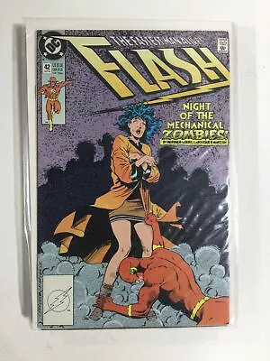 Buy The Flash #42 (1990) VF3B129 VERY FINE 8.0 • 2.37£