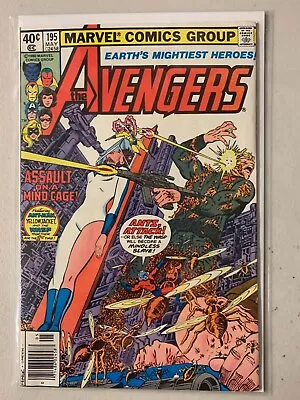 Buy Avengers #195 Newsstand 1st Cameo Appearance Taskmaster 7.0 (1980) • 12.65£