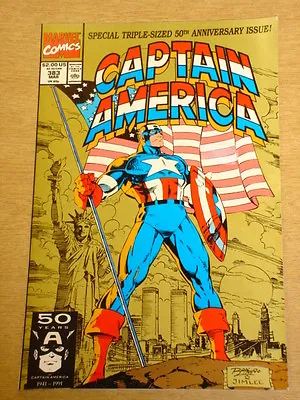 Buy Captain America #383 Marvel Comic High Grade Nice Condition March 1991 • 7.99£