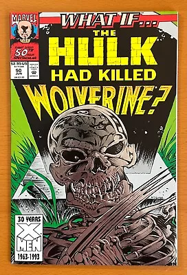 Buy What If... #50 The Hulk Had Killed Wolverine (Marvel 1993) VF/NM Comic • 19.50£