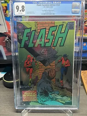 Buy The Flash Facsimile #123 2024 DC Comics Foil Variant CGC 9.8 • 80.27£