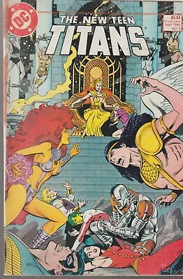 Buy Dc Comics New Teen Titans #8 (1985) 1st Print F • 1.50£