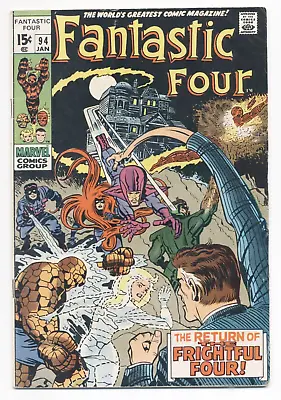 Buy FANTASTIC FOUR #94 & #110 - 7.5/-VF _1ST APPEARANCE & 1st OF AGATHA HARKNESS • 321.71£