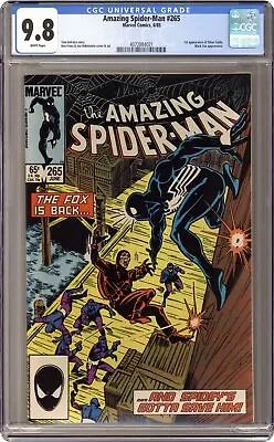 Buy Amazing Spider-Man #265 1st Printing CGC 9.8 1985 4072884021 1st Silver Sable • 231.86£