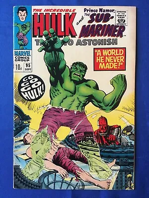 Buy Tales To Astonish #95 FN (6.0) MARVEL ( Vol 1 1967) Hulk Sub-Mariner • 18£