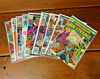 Buy Marvel Premiere Comic Book Lot (1974 Marvel) #13,32,35,38,41,44,46,56,61 Keys • 48£