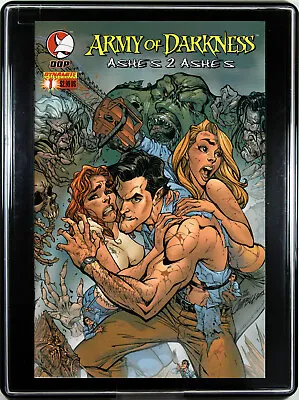 Buy ARMY OF DARKNESS: ASHES 2 ASHES #1 (J. SCOTT CAMPBELL) W/FRAME ~ Home Decor Art • 21.69£