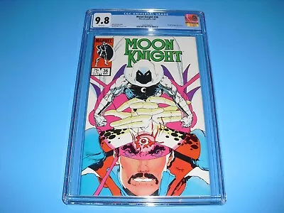Buy Moon Knight #36 CGC 9.8 WHITE PAGES From 1984! Marvel Doctor Strange App E64 • 94.98£
