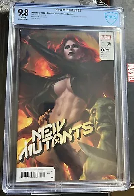 Buy New Mutants 25 CBCS 9.8 Marvel Goblin Queen Artgerm Lau Variant 1:50 Incentive • 75.53£