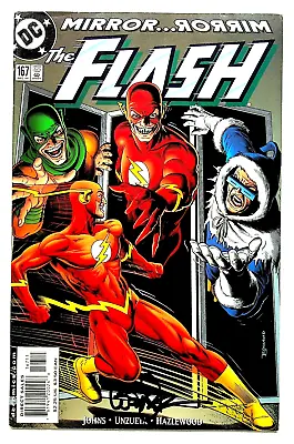 Buy The Flash #167 Signed By Geoff Johns DC Comics 2000 • 15.77£