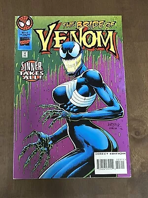 Buy Venom Sinner Takes All #3 Bride Of Venom 1st Appearance Key  Marvel 1995  TC10 • 47.43£