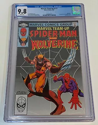 Buy Marvel Team-Up #117 CGC 9.8 Spider-Man And Wolverine • 94.87£