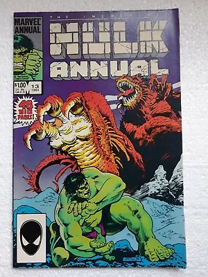 Buy The Incredible Hulk Annual Issue #13, 1984 Marvel. Very Fine 7.5 • 4.98£