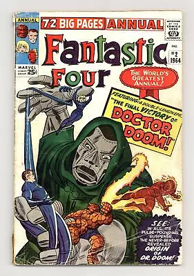 Buy Fantastic Four Annual #2 FR 1.0 1964 • 106.73£