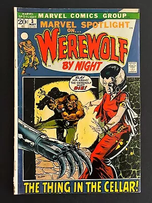 Buy Marvel Spotlight On Werewolf By Night #3 (1971/1972, KEY) COMBINE SHIPPING • 39.97£