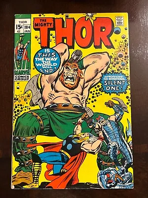 Buy Thor #184 Vol. 1 (Marvel, 1971) Key! 1st Appearance Of The Silent One, Mid-Grade • 55.61£