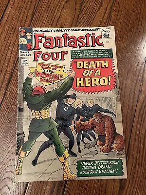 Buy Fantastic Four #32 VG 1964 Human Torch Thing Jack Kirby • 30£