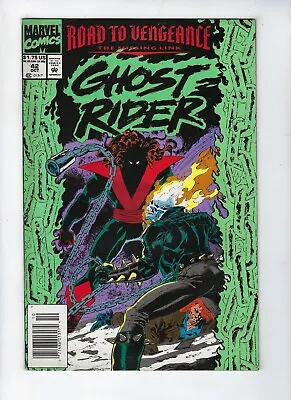 Buy GHOST RIDER # 42 (Marvel Comics, OCT 1993) VF+ • 3.95£