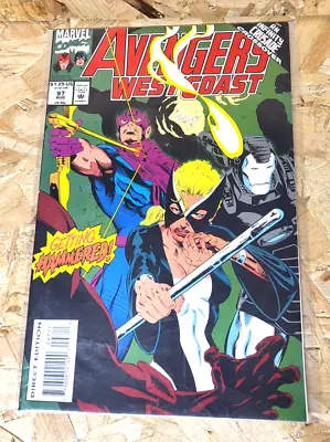 Buy Marvel Comics Avengers Westcoast Comic Book #97 (Aug. 1993) - NM • 4.99£