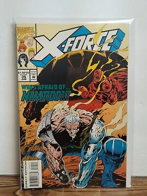 Buy X-Force 35 - High Grade Comic Book - B89-116 • 7.19£