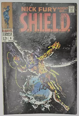 Buy Nick Fury Agent Of Shield #6 Classic Sterenko Cover Marvel Comics (1969) • 84.95£