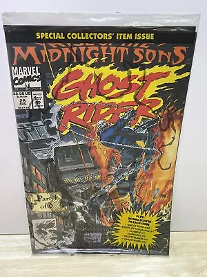 Buy Ghost Rider #28 Rise Of The Midnight Sons Marvel Comics 1992 Poly Bag Sealed • 15.74£