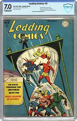 Buy Leading Comics #8 CBCS 7.0 1943 22-066F45A-012 • 667.60£