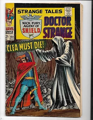 Buy Strange Tales 154 - Vg+ 4.5 - Umar - Dr. Strange - Nick Fury (1967) • 11.86£