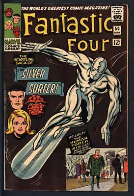 Buy Fantastic Four #50 4.0 // Silver Surfer Battles Galactus 1966 • 182.40£