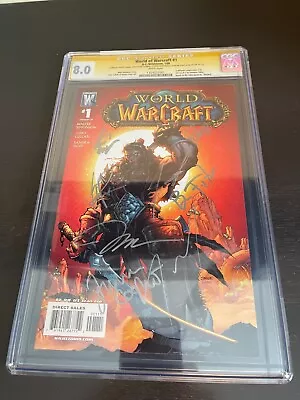 Buy World Of Warcraft #1 CGC 8.0 Jim Lee Cover Edition (2008) - Sig Series • 199.80£