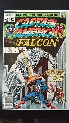 Buy Captain America #222 -1979 Marvel Comics Ernie Chan Cover • 15.99£
