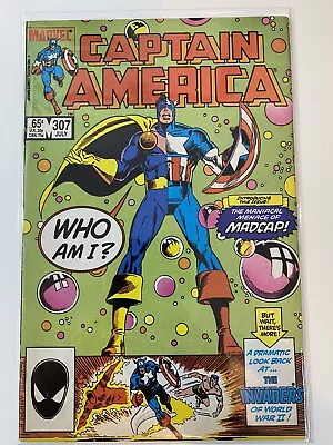 Buy Captain America #307- 1st App Madcap - Marvel Comics • 24.99£