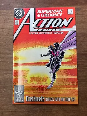 Buy Action Comics 598 DC Comics Superman 1st App Checkmate 1988 • 3.20£