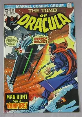 Buy Tomb Of Dracula #20 May 1974 Marvel Comics Doctor Sun Gene Colan Vf/nm 9.0 • 38.20£