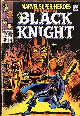 Buy MARVEL SUPER-HEROES THE BLACK KNIGHT - #17 Nov ‘68 - 1ST SOLO & ORIGIN VG • 44.99£