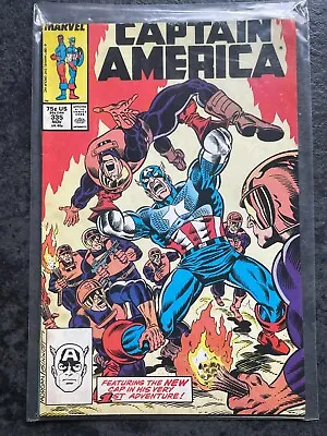 Buy Captain America #335 Marvel New Cap (Good Condition) 1987 • 4£
