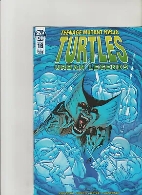 Buy Idw Comics Teenage Mutant Ninja Turtles Urban Legends #16 Aug 2019 Variant A Nm • 4.95£