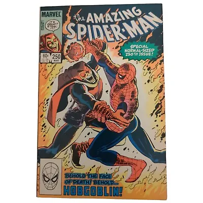 Buy The Amazing Spider-man #250 - Newsstand (1984) Vg/fn • 12.65£
