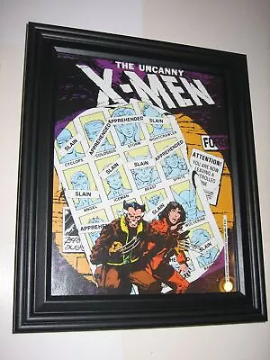 Buy X-Men Pin-up FRAMED #55 Days Of Future Past By John Byrne Wolverine Kate Pryde • 43.36£