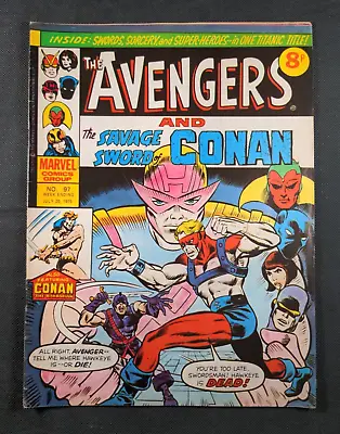 Buy Marvel Comics  - The Avengers - Issue No 97 July 1975 • 9.95£