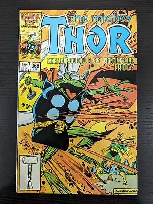 Buy The Mighty THOR #366 (1985) 25TH ANNIVERSARY ISSUE Marvel Comics • 8.03£