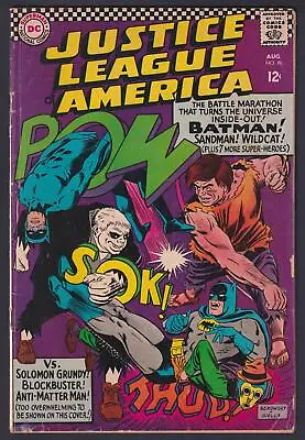 Buy Justice League Of America #46 3.0 GD/VG DC Comic - Aug 1966 1st App Sandman • 10.79£