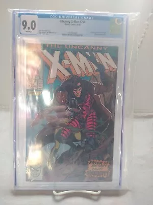 Buy The Uncanny X-Men #266 CGC 9.0 Direct Market 1st Appearance Of Gambit 1990 • 172.59£
