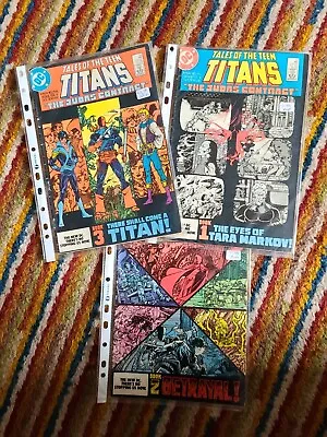 Buy TALES OF THE TEEN TITANS #42, 42 And 44 (1984) 1ST APPEARANCE NIGHTWING  DC • 65£