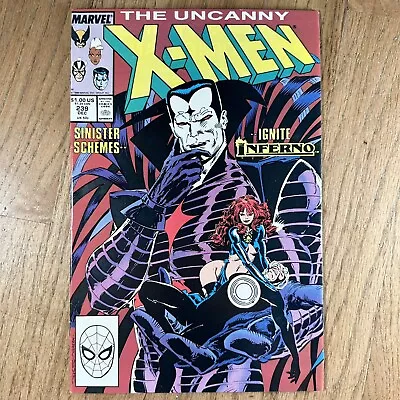 Buy Uncanny X-Men #239 1st Mr. Sinister Cover Appearance Marvel Comics 1988 VF 🔥🔑 • 27.63£