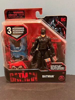 Buy New DC Comics The Batman Action Figure With 3 Accessories • 20.14£